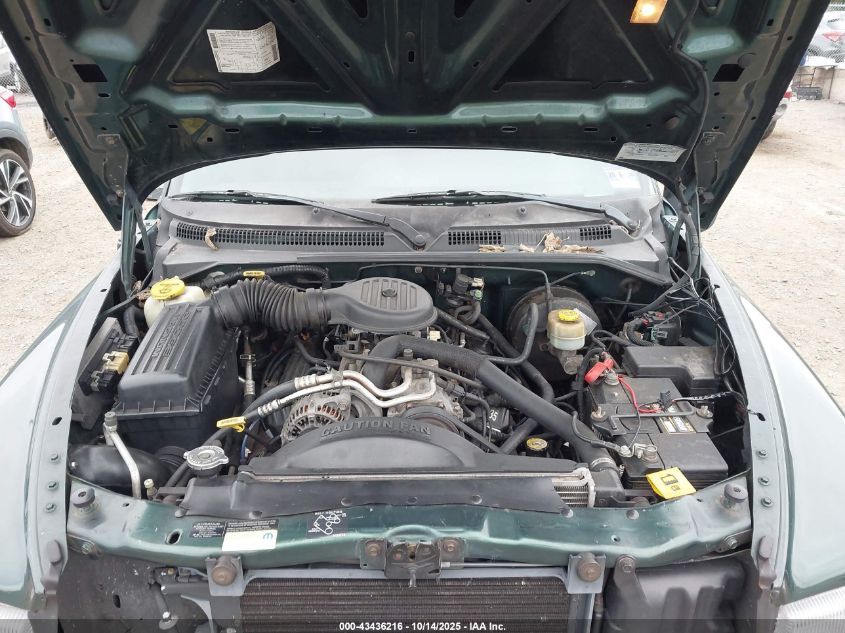 1999 Dodge Dakota Slt/Sport VIN: 1B7GG26Y0XS261615 Lot: 43436216