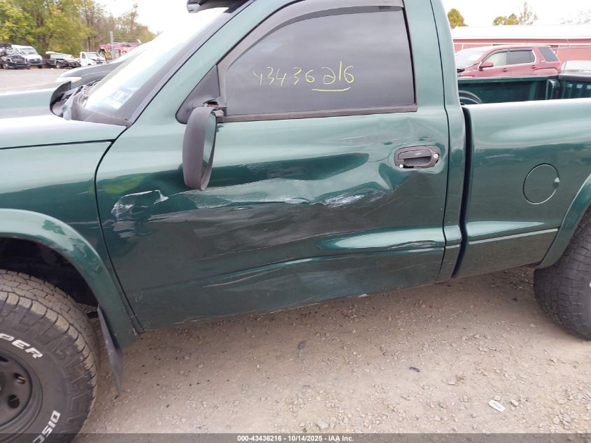 1999 Dodge Dakota Slt/Sport VIN: 1B7GG26Y0XS261615 Lot: 43436216