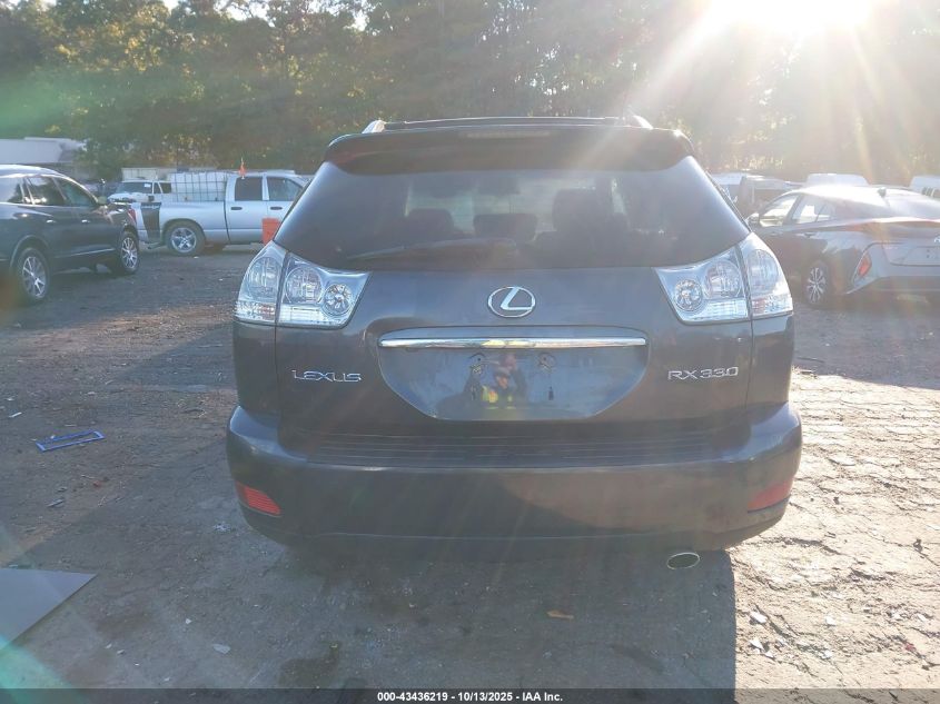 2005 Lexus Rx 330 VIN: 2T2GA31U15C031426 Lot: 43436219