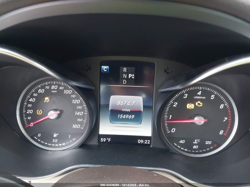 2017 Mercedes-Benz C 300 Luxury 4Matic VIN: 55SWF4KBXHU183661 Lot: 43436265