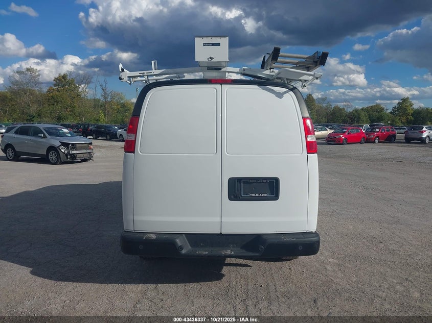 2022 Chevrolet Express Cargo Rwd 2500 Extended Wheelbase Wt VIN: 1GCWGBF72N1286666 Lot: 43436337