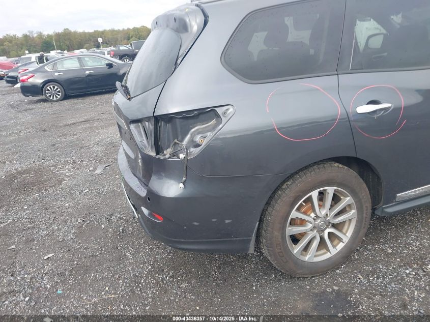 2013 Nissan Pathfinder Sl VIN: 5N1AR2MM2DC603194 Lot: 43436357