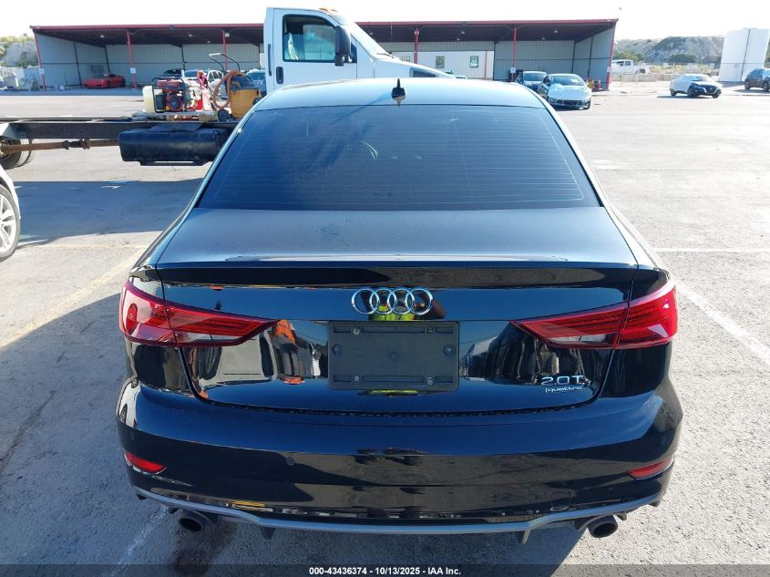 2018 Audi A3 2.0T Premium/2.0T Tech Premium VIN: WAUJ8GFF7J1043387 Lot: 43436374