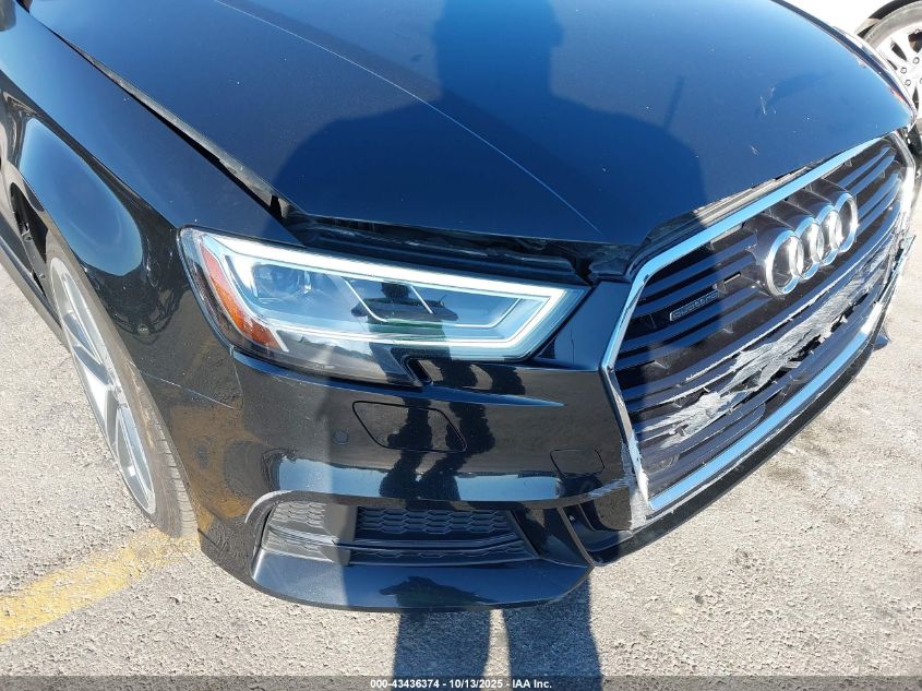 2018 Audi A3 2.0T Premium/2.0T Tech Premium VIN: WAUJ8GFF7J1043387 Lot: 43436374