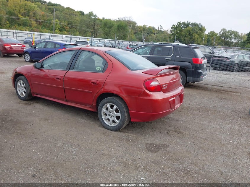 1B3ES56C15D149453 2005 DODGE NEON photo no. 3
