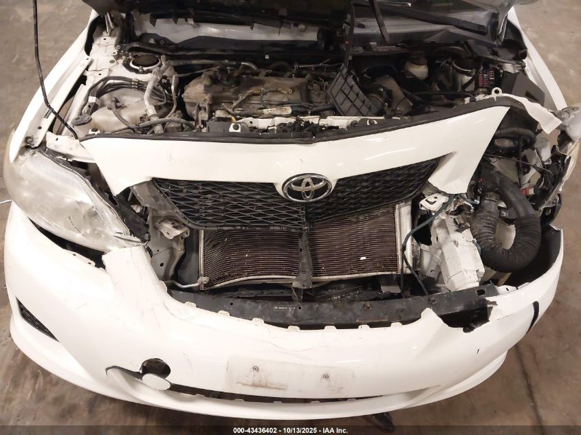 2010 Toyota Corolla Le VIN: JTDBU4EE3A9115407 Lot: 43436402