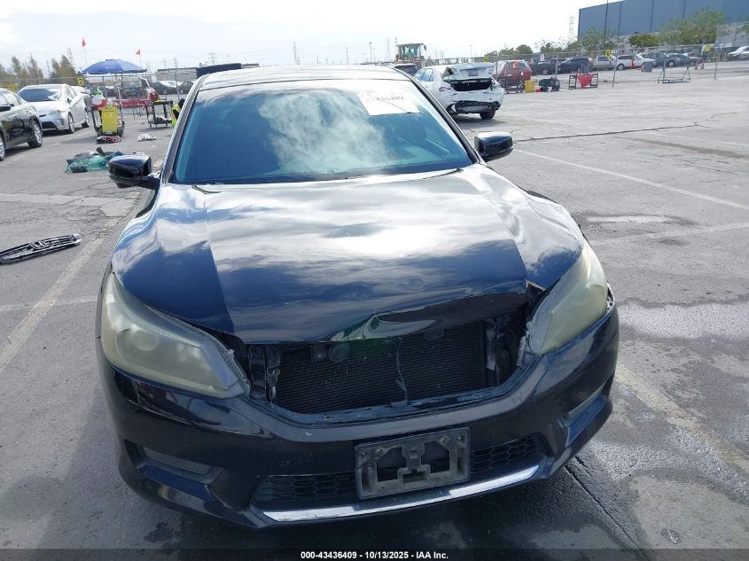 2014 Honda Accord Ex VIN: 1HGCR2F7XEA058610 Lot: 43436409