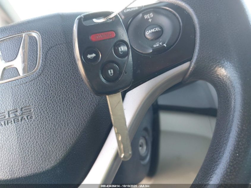 2012 Honda Civic Natural Gas VIN: 19XFB5F50CE000807 Lot: 43436414