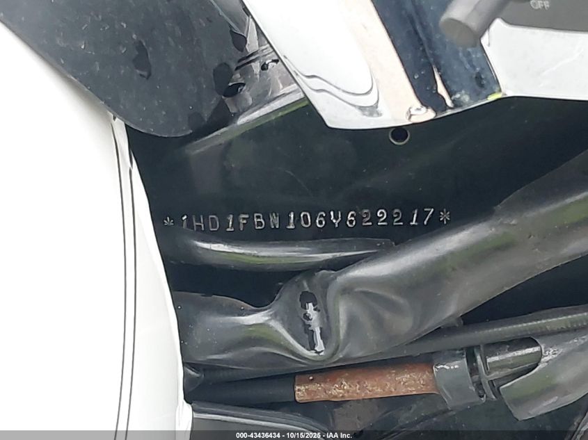 2006 Harley-Davidson Flhri VIN: 1HD1FBW106Y622217 Lot: 43436434