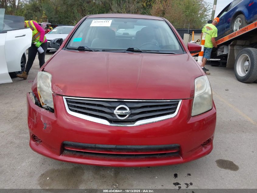 2010 Nissan Sentra 2.0S VIN: 3N1AB6AP4AL724617 Lot: 43436441