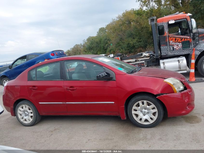 2010 Nissan Sentra 2.0S VIN: 3N1AB6AP4AL724617 Lot: 43436441