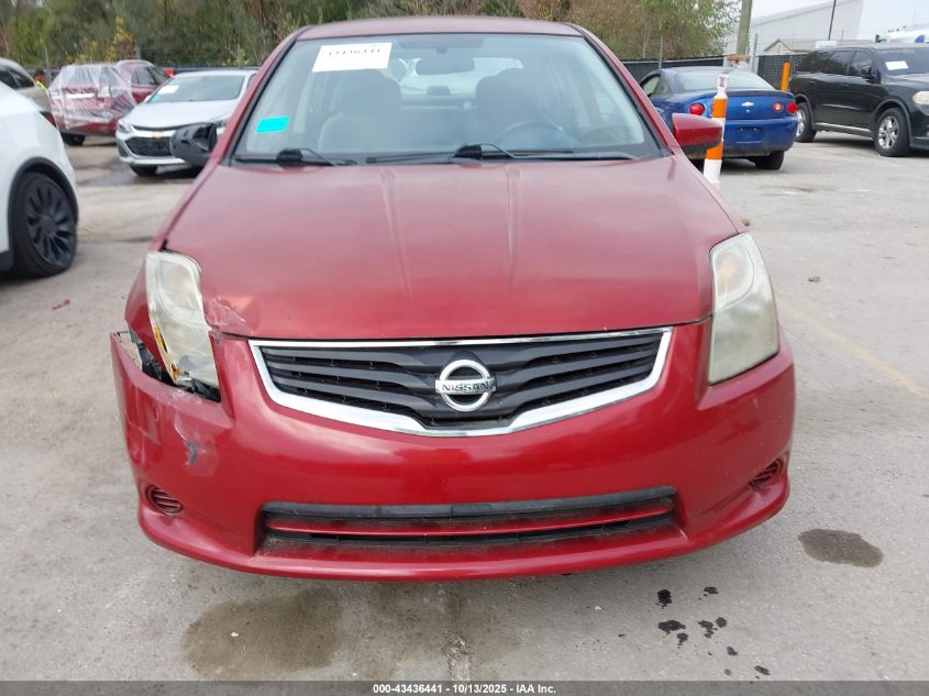 2010 Nissan Sentra 2.0S VIN: 3N1AB6AP4AL724617 Lot: 43436441