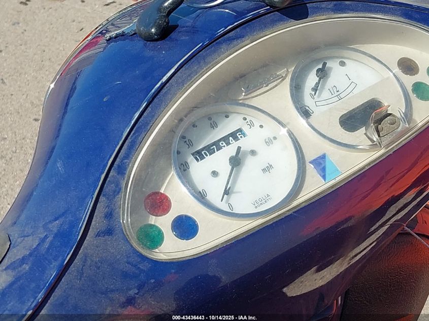 2005 Vespa C161C VIN: ZAPC16C1255009468 Lot: 43436443