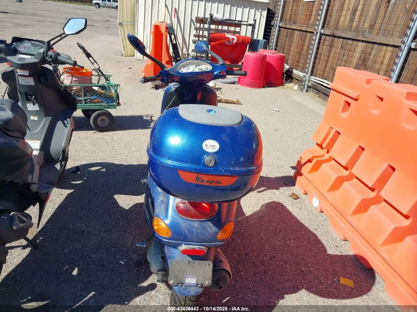 2005 Vespa C161C VIN: ZAPC16C1255009468 Lot: 43436443