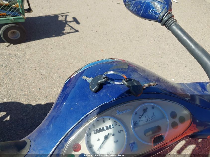 2005 Vespa C161C VIN: ZAPC16C1255009468 Lot: 43436443