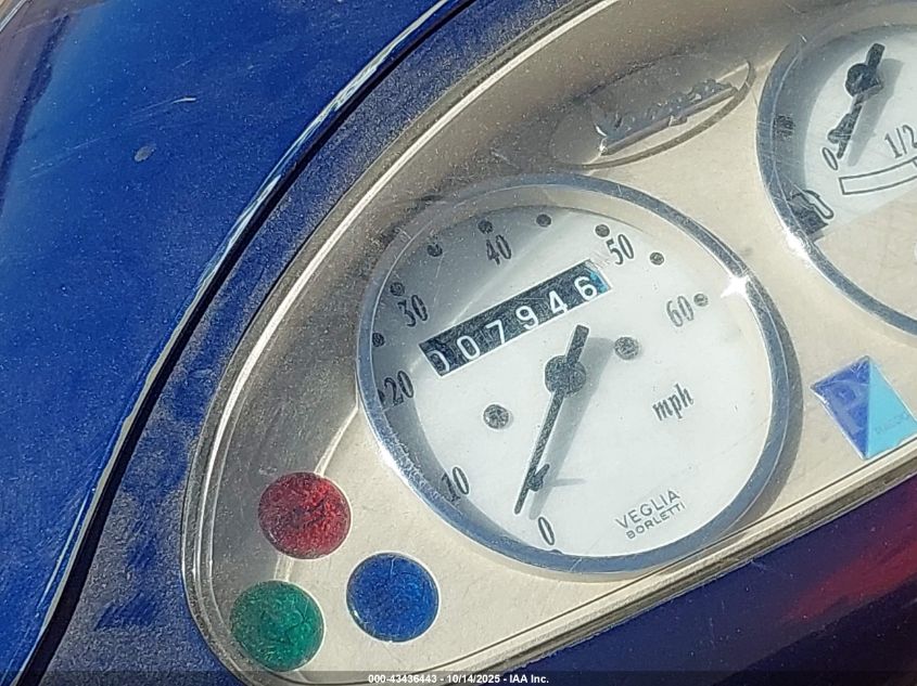 2005 Vespa C161C VIN: ZAPC16C1255009468 Lot: 43436443