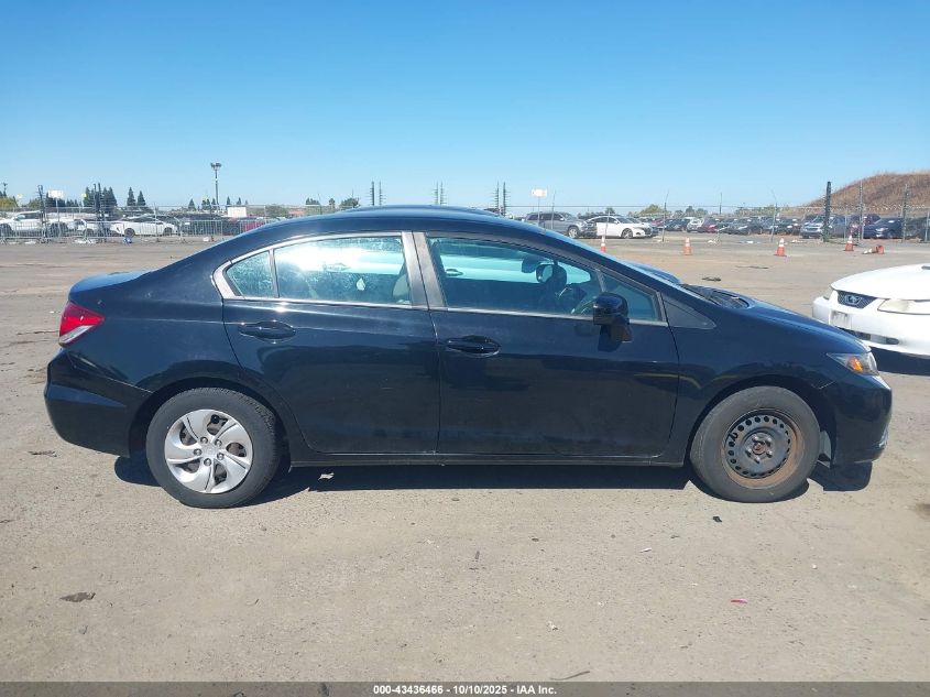 2015 Honda Civic Lx VIN: 2HGFB2F53FH514143 Lot: 43436466