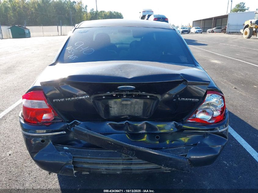 2005 Ford Five Hundred Limited VIN: 1FAHP251X5G125877 Lot: 43436471