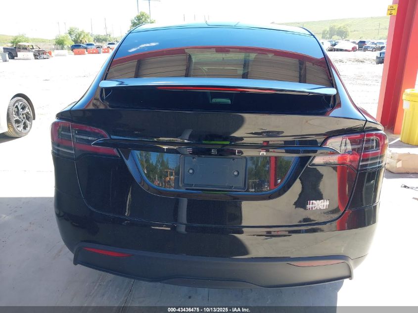 2025 Tesla Model X Plaid VIN: 7SAXCBE60SF462340 Lot: 43436475