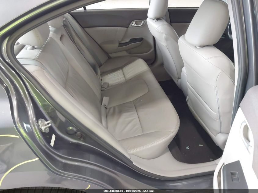 2012 Honda Civic Ex-L VIN: 2HGFB2F93CH549649 Lot: 43436481