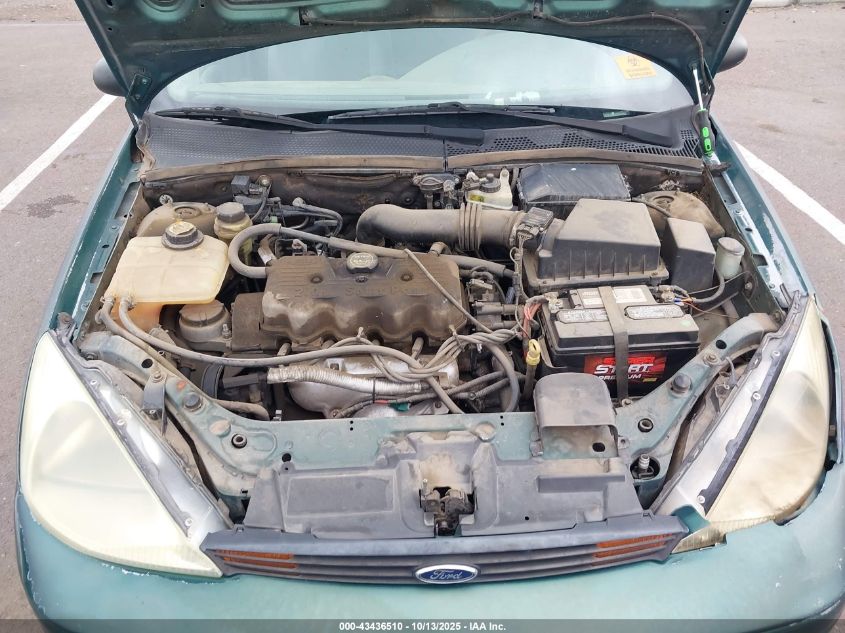 2001 Ford Focus Lx VIN: 1FAFP33PX1W248356 Lot: 43436510