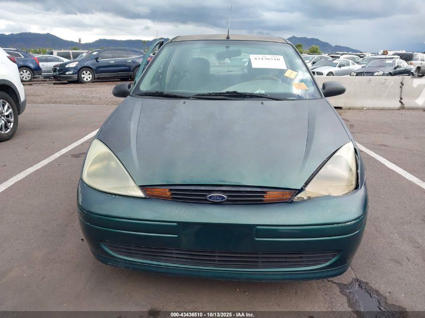 2001 Ford Focus Lx VIN: 1FAFP33PX1W248356 Lot: 43436510