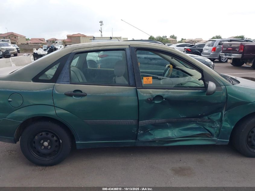 2001 Ford Focus Lx VIN: 1FAFP33PX1W248356 Lot: 43436510