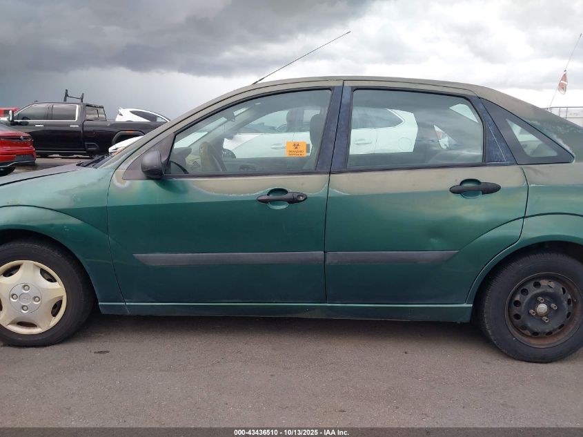 2001 Ford Focus Lx VIN: 1FAFP33PX1W248356 Lot: 43436510