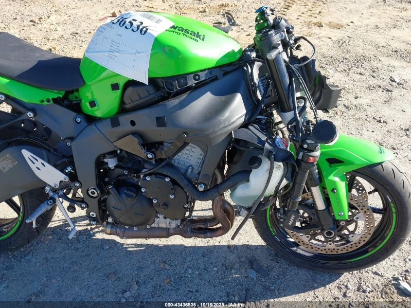 2025 Kawasaki Zx636 K VIN: JKBZXJJ18SA030592 Lot: 43436536