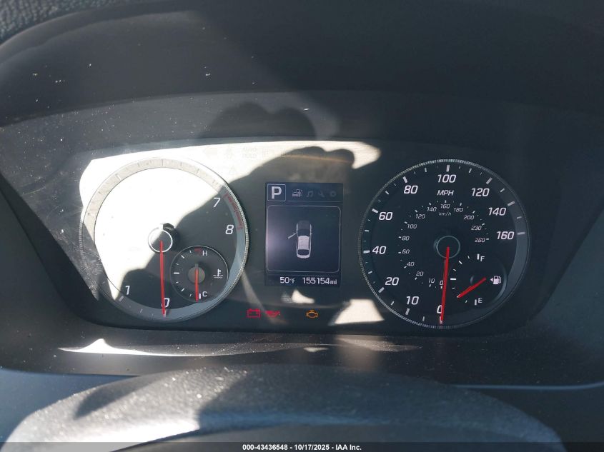 2017 Hyundai Sonata Sport 2.0T VIN: 5NPE34ABXHH464481 Lot: 43436548