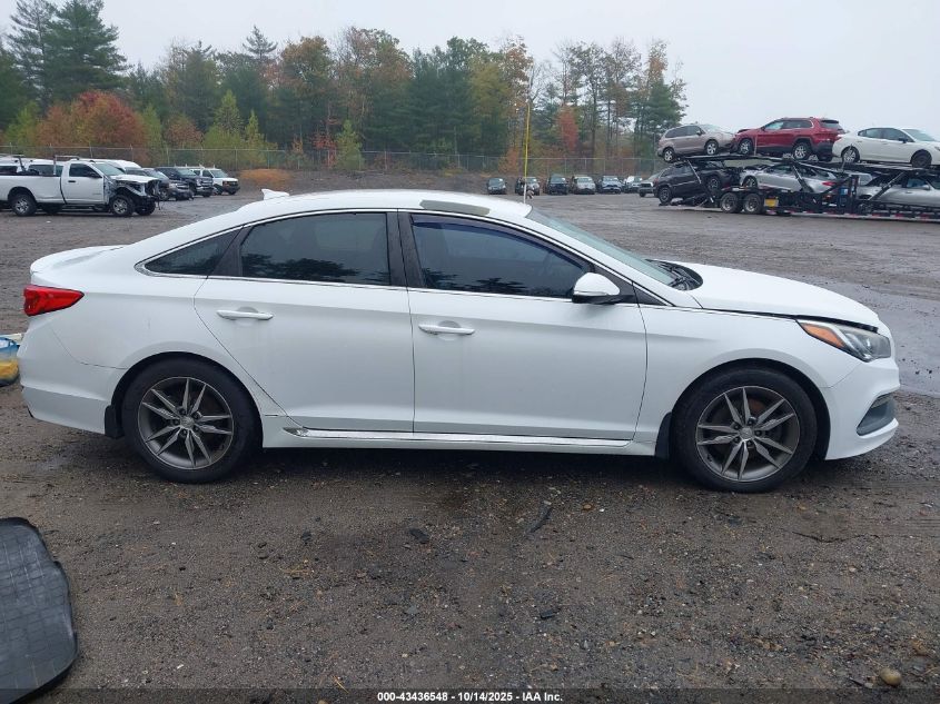 2017 Hyundai Sonata Sport 2.0T VIN: 5NPE34ABXHH464481 Lot: 43436548