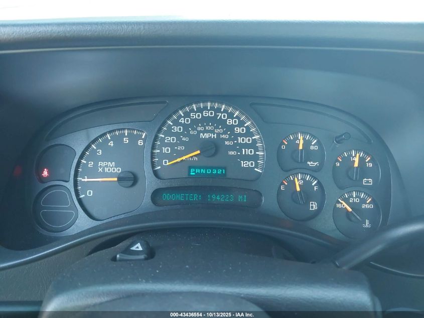 2003 Chevrolet Silverado 1500 Work Truck VIN: 1GCEC14V83E308503 Lot: 43436554