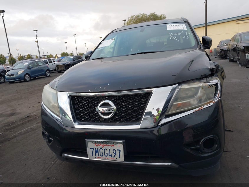 2015 NISSAN PATHFINDER S 5N1AR2MN2FC701492