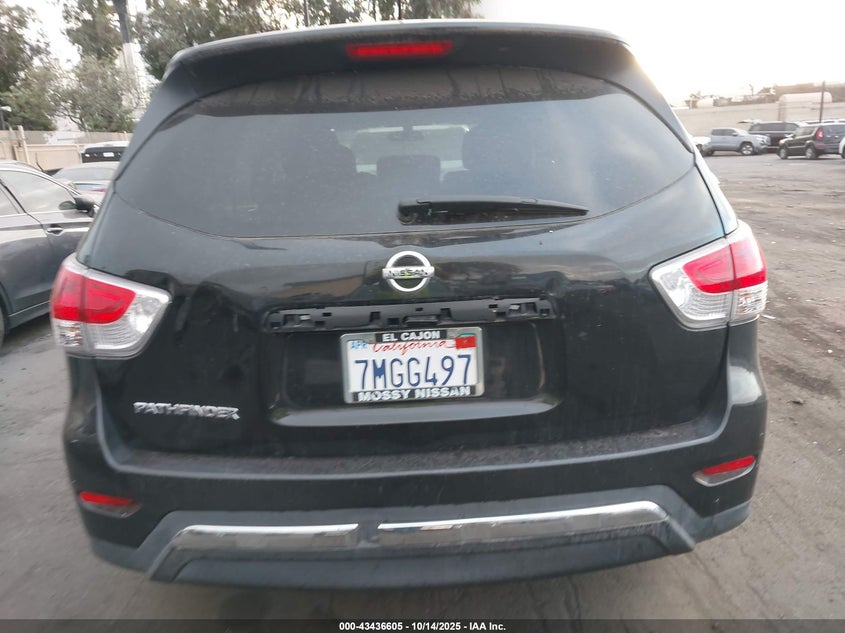 2015 NISSAN PATHFINDER S 5N1AR2MN2FC701492