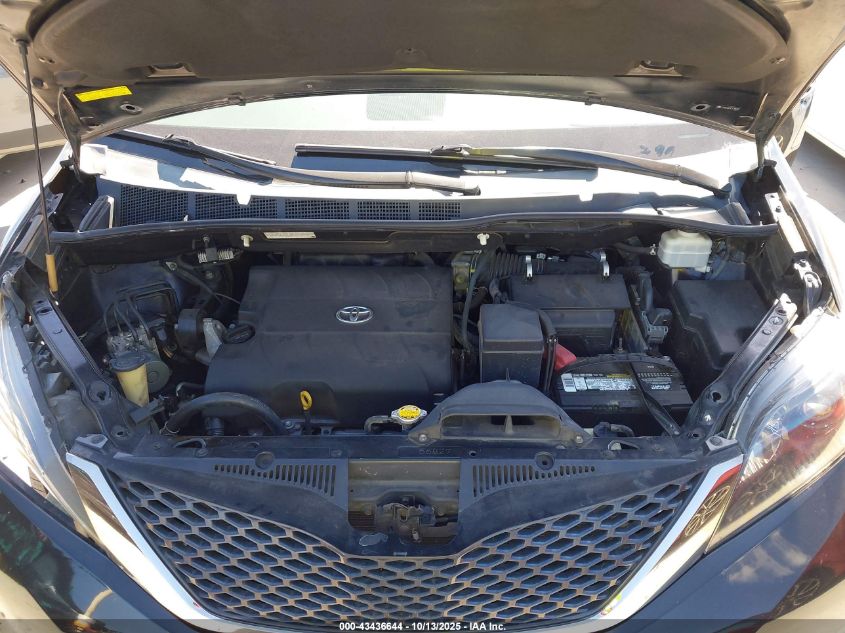 2012 Toyota Sienna Se 8 Passenger VIN: 5TDXK3DC9CS188145 Lot: 43436644