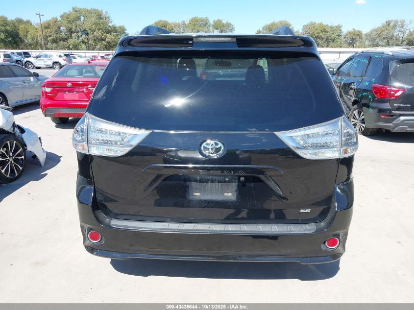2012 Toyota Sienna Se 8 Passenger VIN: 5TDXK3DC9CS188145 Lot: 43436644