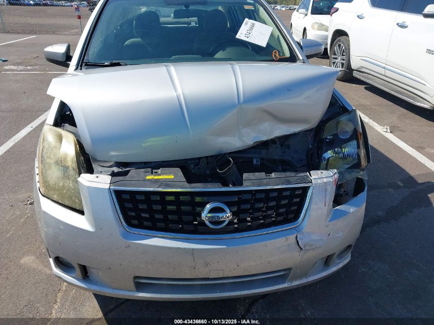 2008 Nissan Sentra 2.0S VIN: 3N1AB61E78L613598 Lot: 43436660