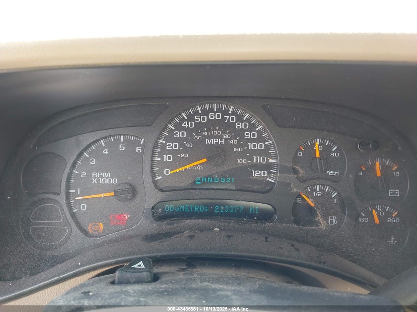 2003 Chevrolet Avalanche 1500 VIN: 3GNEK13T63G245260 Lot: 43436661