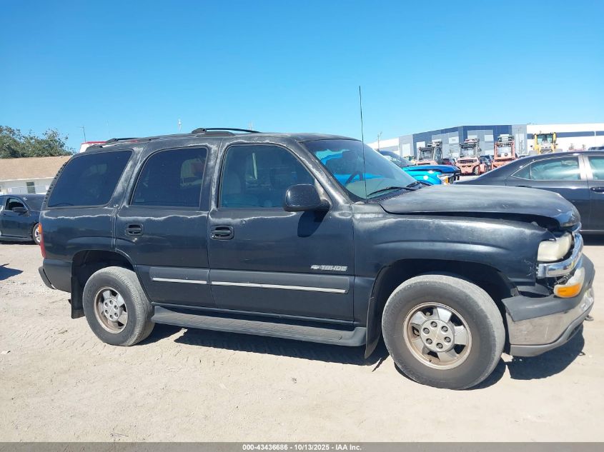2001 Chevrolet Tahoe Lt VIN: 1GNEK13T41J206100 Lot: 43436686