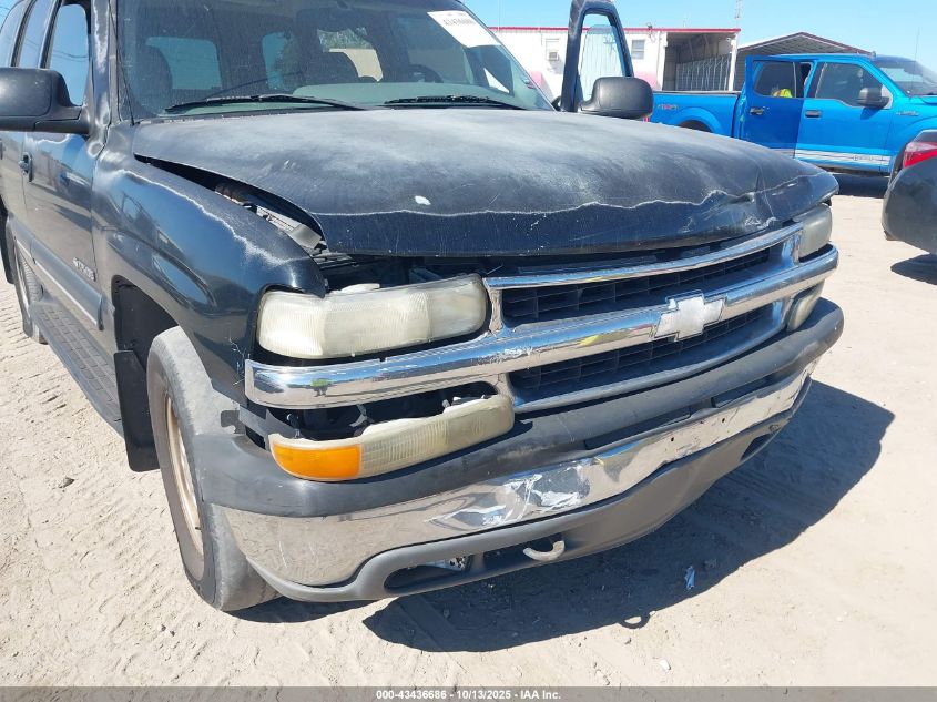 2001 Chevrolet Tahoe Lt VIN: 1GNEK13T41J206100 Lot: 43436686