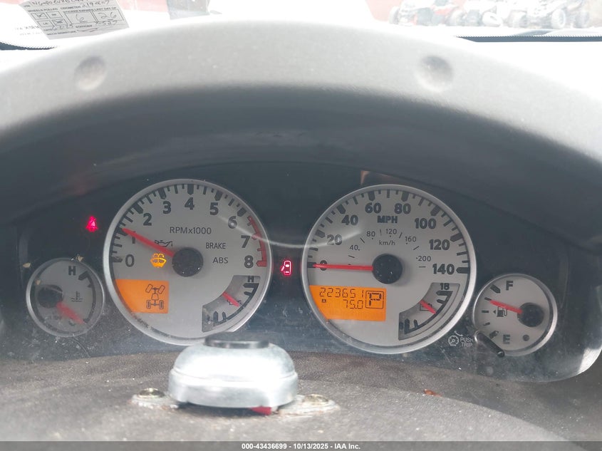 2011 Nissan Frontier Pro-4X VIN: 1N6AD0EVXBC449701 Lot: 43436699