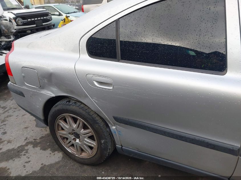 2004 Volvo S60 2.4 VIN: YV1RS64A342374162 Lot: 43436729