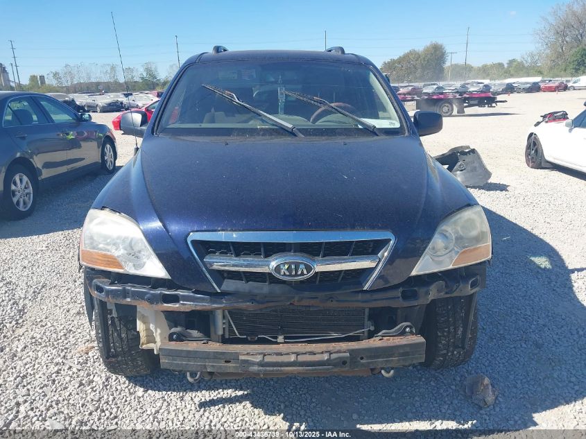2009 Kia Sorento Lx VIN: KNDJC735X95868227 Lot: 43436739