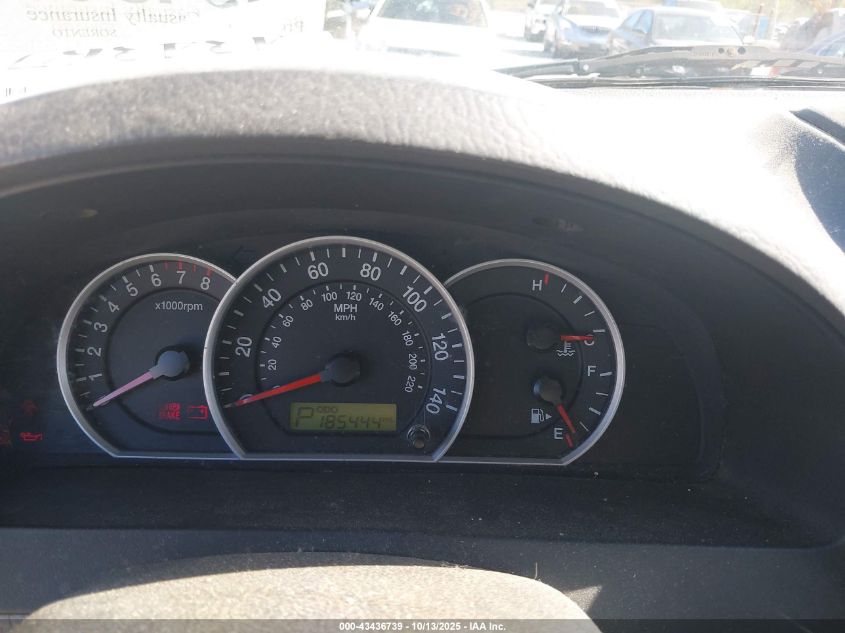 2009 Kia Sorento Lx VIN: KNDJC735X95868227 Lot: 43436739