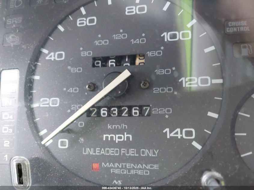 1995 Honda Accord Lx/Ex VIN: 1HGCD5637SA163047 Lot: 43436740