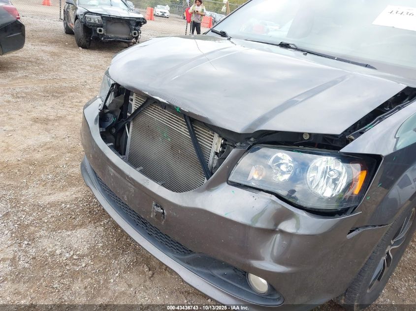 2017 Dodge Grand Caravan Gt VIN: 2C4RDGEG8HR618422 Lot: 43436743