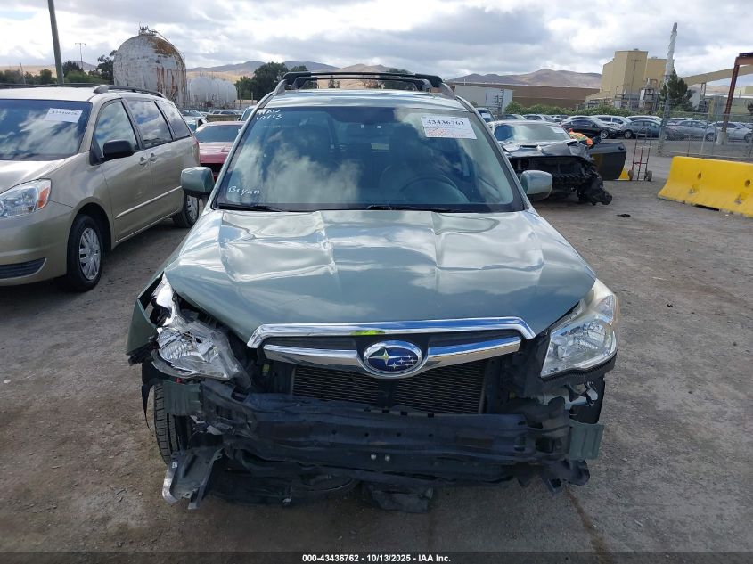 2016 Subaru Forester 2.5I Premium VIN: JF2SJADC4GH413729 Lot: 43436762