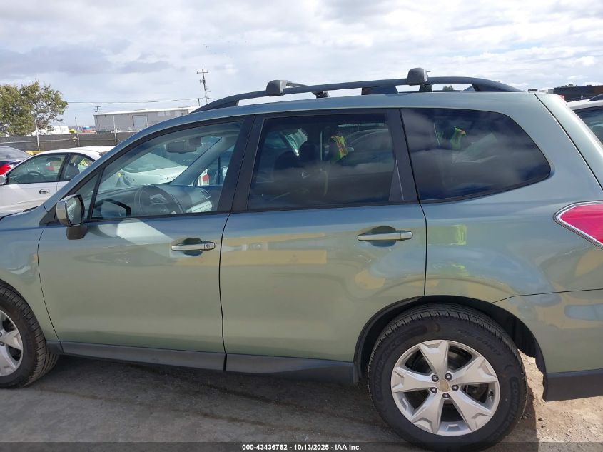 2016 Subaru Forester 2.5I Premium VIN: JF2SJADC4GH413729 Lot: 43436762