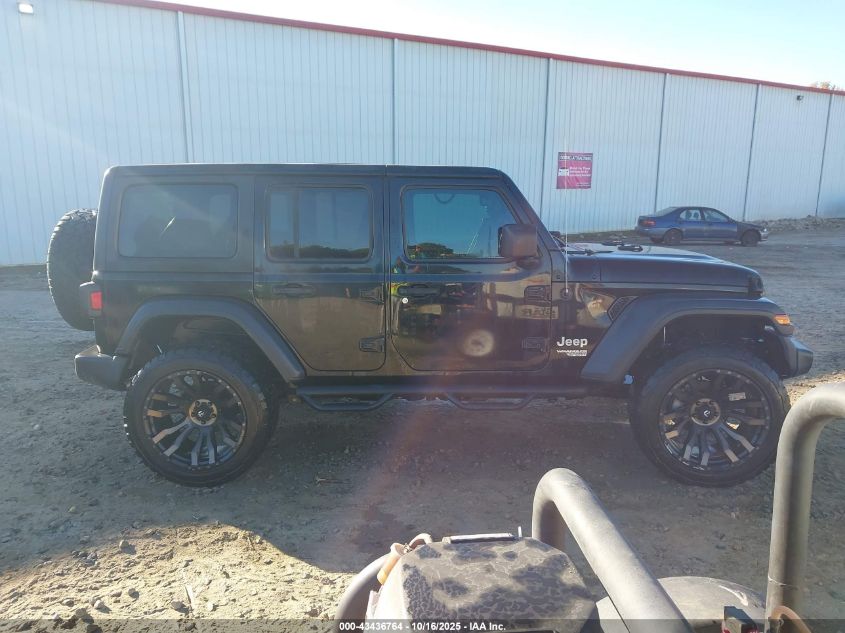 2020 Jeep Wrangler Unlimited Sport 4X4 VIN: 1C4HJXDG3LW202199 Lot: 43436764
