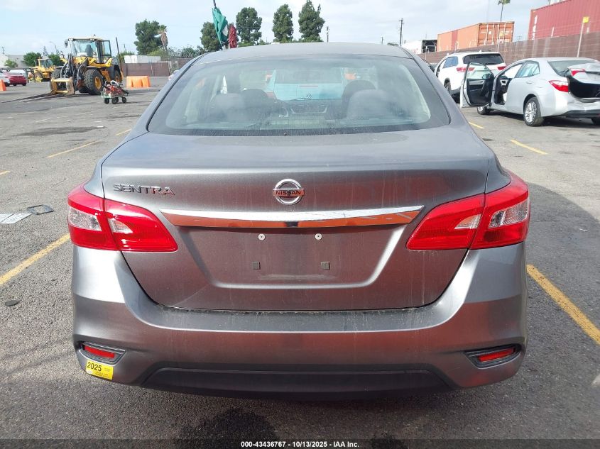 2016 Nissan Sentra S VIN: 3N1AB7AP4GL684067 Lot: 43436767